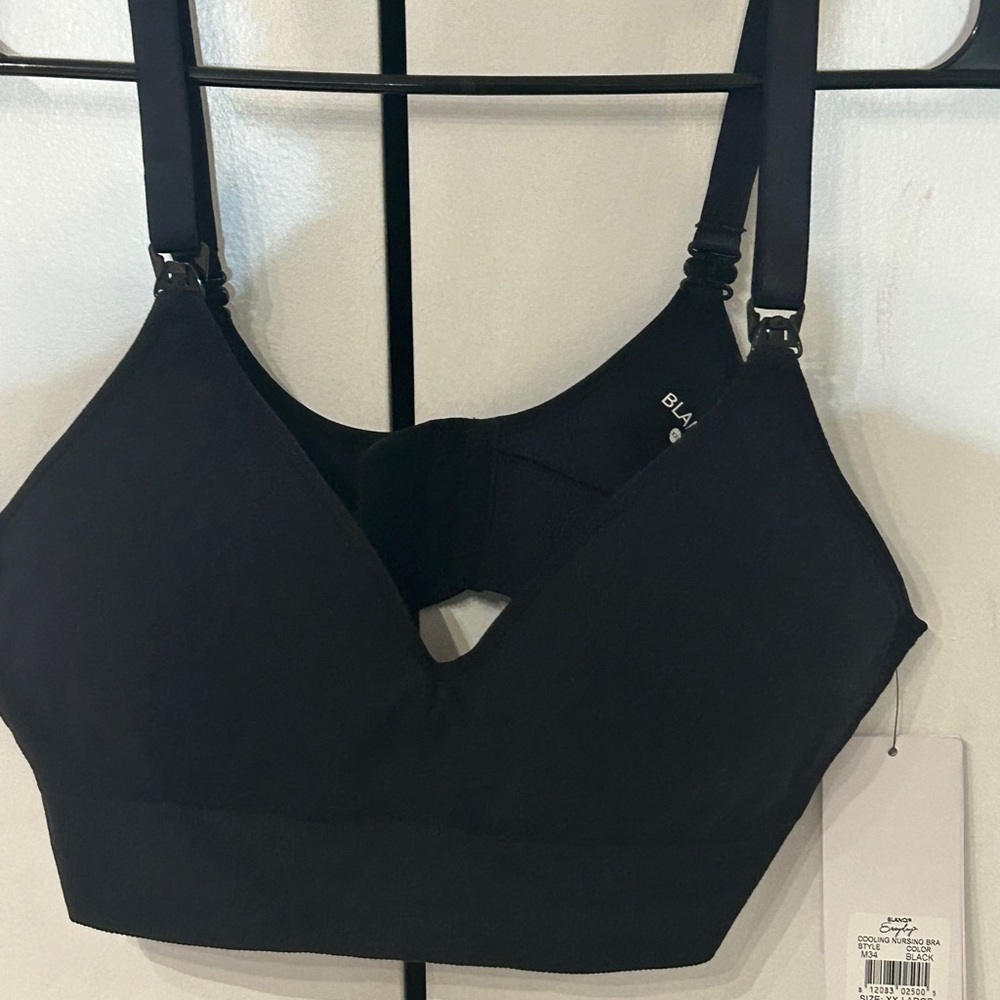 BLANQI Black Seamless Nursing Bra
